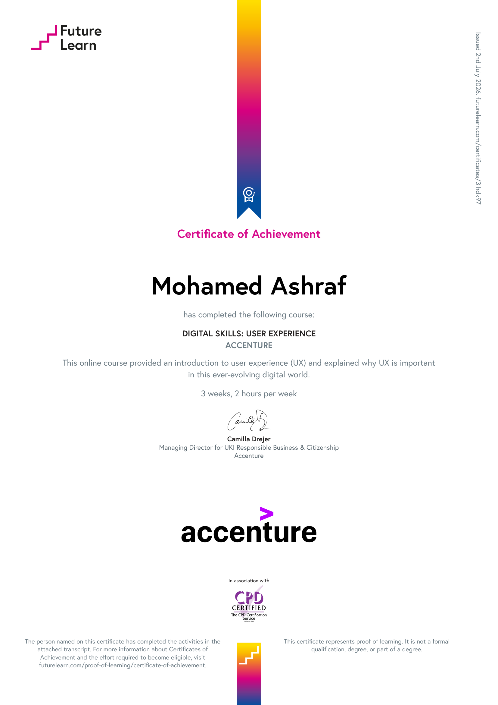 Digital Skills: User Experience Certificate